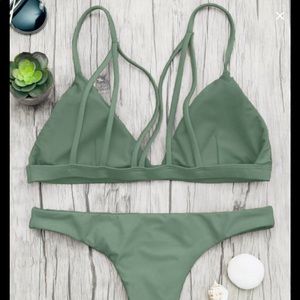 Zaful Strappy swimsuit
